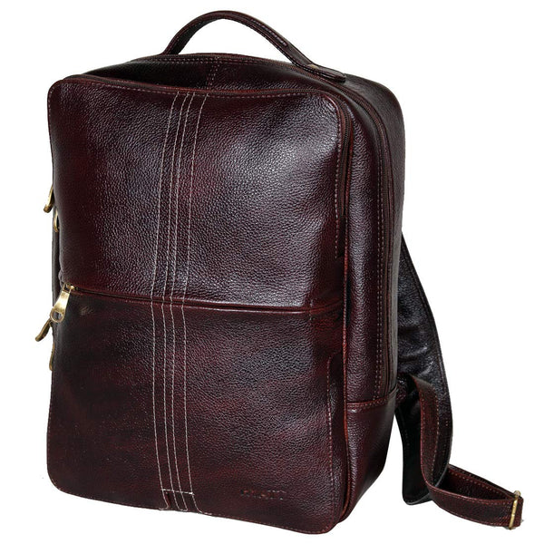 16 Inch Leather Laptop Backpacks  (Unisex)