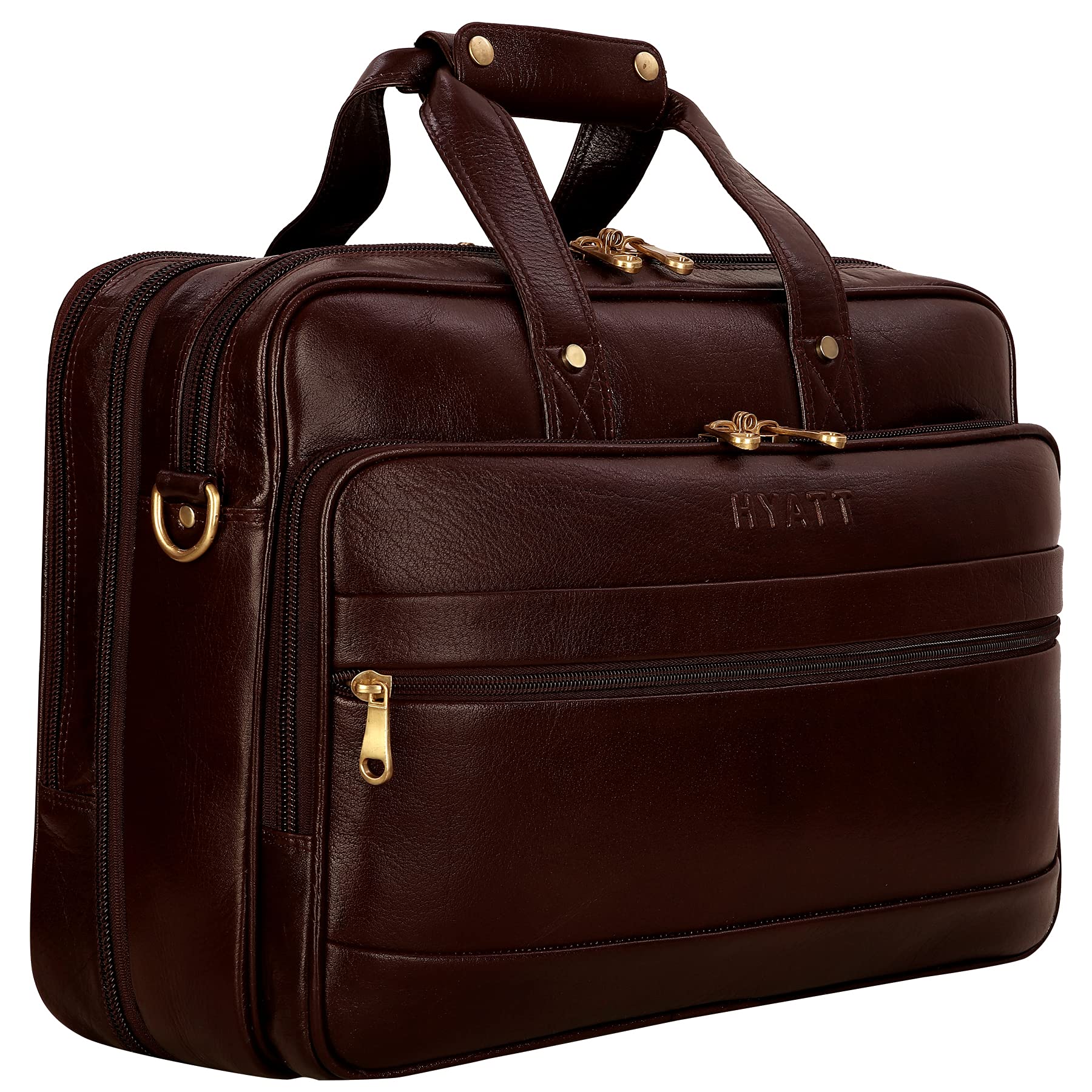 Buy Hammonds Flycatcher HAMMONDS FLYCATCHER Genuine Leather Laptop Bag for  Men - Office Bag, Brown - Fits Up to 16 Inch Laptop/MacBook - Handbag with  @ ₹4,771.00