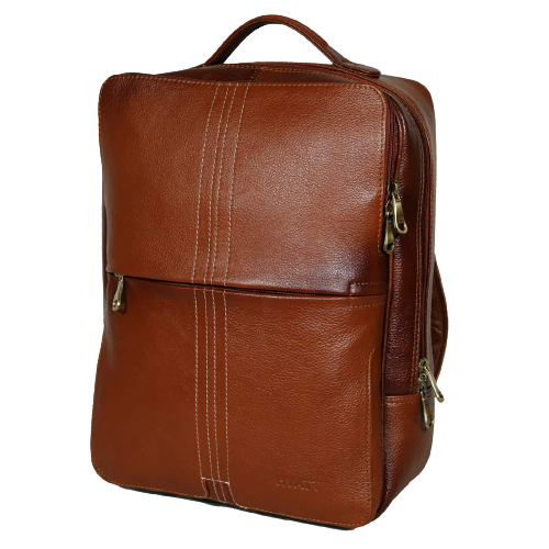 16 Inch Leather Laptop Backpacks Bags for Men and Women